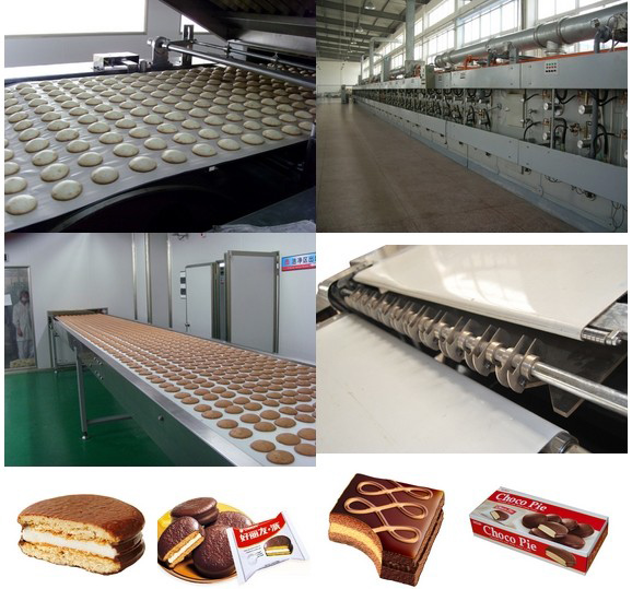 Choco Pie Cake Production Line